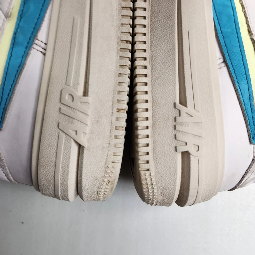 Nike Womens |11| AF1 PLT.AF.ORM White/Pastel/DZ5197-100